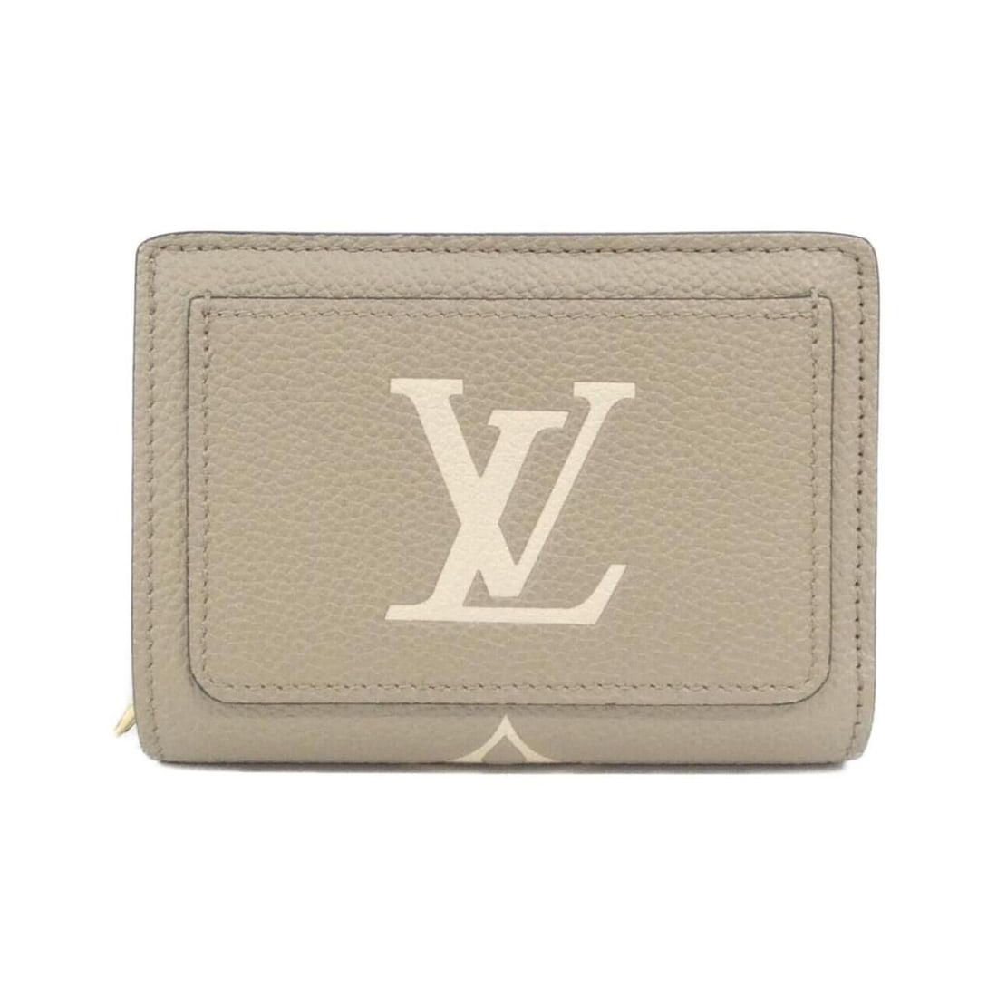 Louis Vuitton Bicolor Monogram Empreinte Portefeuille Claire M82370 Wallet: --- Catalog ---Category: SizeSize (HxWxD): 8cm x 11cm x 3cm / 3.14'' x 4.33'' x 1.18''Category: DesignType: Wallet (bi-fold)Color: Beige, TourterelleGender: WomenMaterial: Leather Leather/Fur Type: