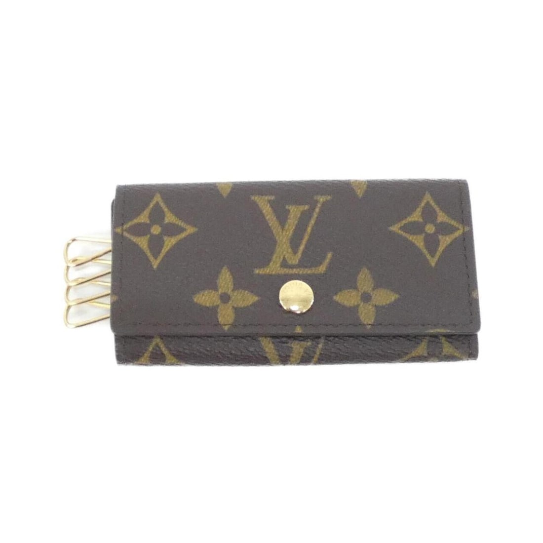Louis Vuitton Monogram Multicles M62631 Key Case: --- Catalog ---Category: DesignType: KeycaseColor: BrownGender: Women,MenMaterial: Coated canvas Category: GeneralMPN: M62631Brand: Louis VuittonCategory: Physical PropertiesSize (HxWxD): 6cm x 11cm