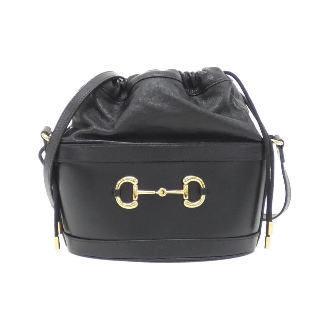 Gucci HORSEBIT 1955 602118 1DBLG Shoulder Bag: --- Catalog ---Category: SizeSize (HxWxD): 23cm x 22cm x 13cm / 9.05'' x 8.66'' x 5.11''Category: DesignType: Shoulder bagColor: BlackGender: WomenMaterial: Leather Category: GeneralMPN: 602118