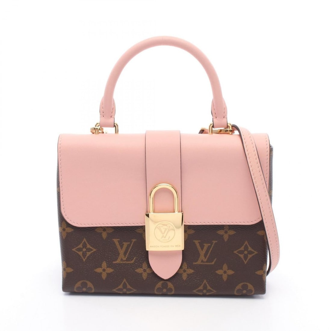 Louis Vuitton Rocky BB 2-Way Handbag, Coated Canvas and Leather, Monogram Pattern, Women's, (1 of 10)