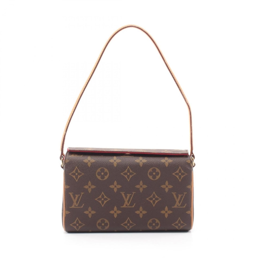 Louis Vuitton LOUIS VUITTON Recital Monogram Handbag, Coated Canvas Leather, Women's, Brown, M51900 (1 of 17)