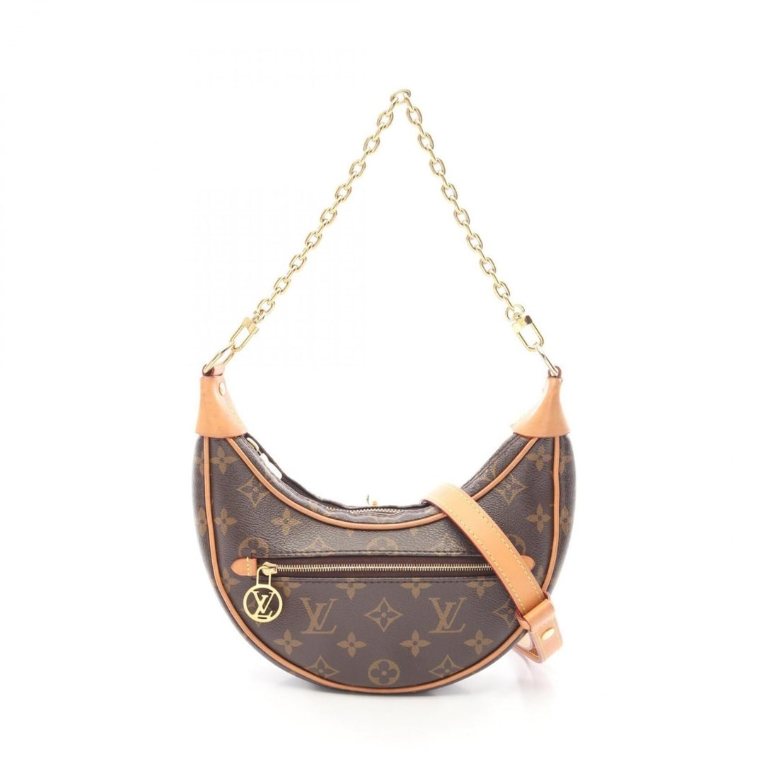 Louis Vuitton Loop Monogram 2-Way Shoulder Bag/Handbag, Coated Canvas and Leather, Pattern, Women's, (1 of 10)