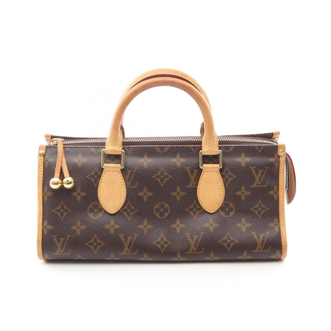 Louis Vuitton Popincourt Monogram Handbag, Coated Canvas and Leather, Pattern, Women's, Brown, (1 of 17)
