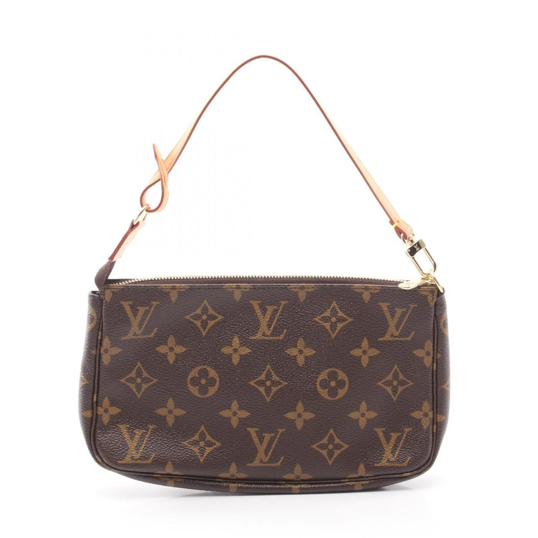 Louis Vuitton Pochette Accessoires Monogram Handbag, Coated Canvas and Leather, Pattern, Women's, (1 of 10)