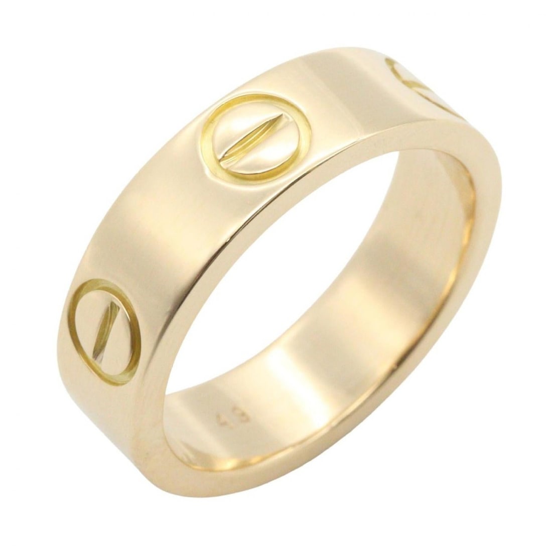 Cartier Love Ring, 18K (Yellow Gold), Men's and Women's Jewelry, Gold Tone (1 of 13)