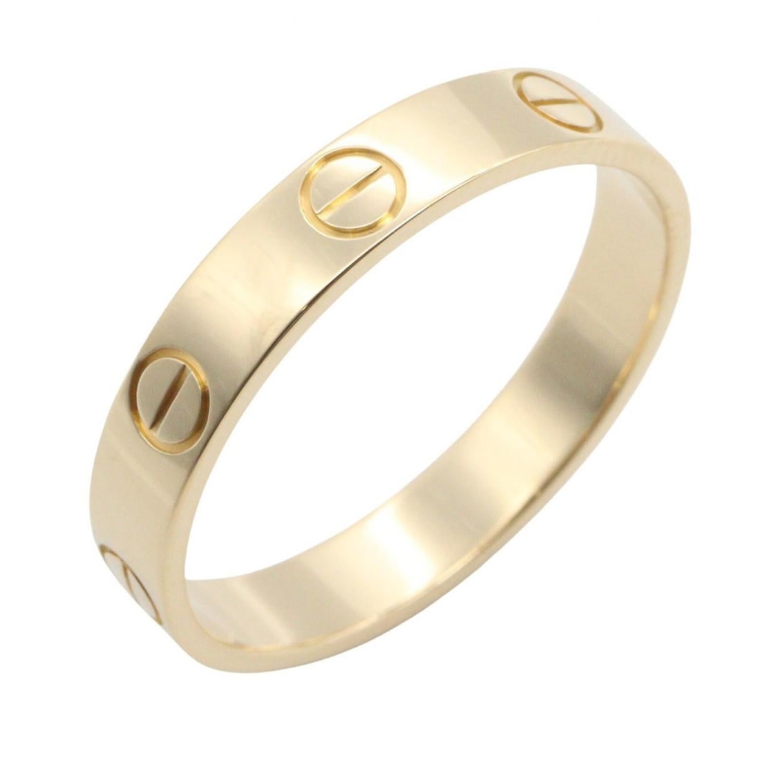 Cartier Mini Love Ring, 18K (Yellow Gold), Men's/Women's, Gold Tone, B4085000 (1 of 12)