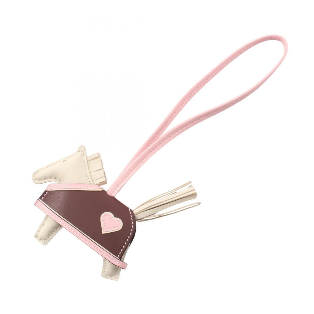 Hermes Rodeo Robeocool PM Charm Accessory Leather Calfskin (Cowhide) Agneau Milo Veau Swift Women's: --- Catalog ---Category: DesignType: Handbag charmColor: Brown, Ivory, PinkGender: WomenMaterial: Agneau Milo, Leather, Swift leatherCategory: GeneralBrand: Hermes--- Item List ---Section: ConditionRa