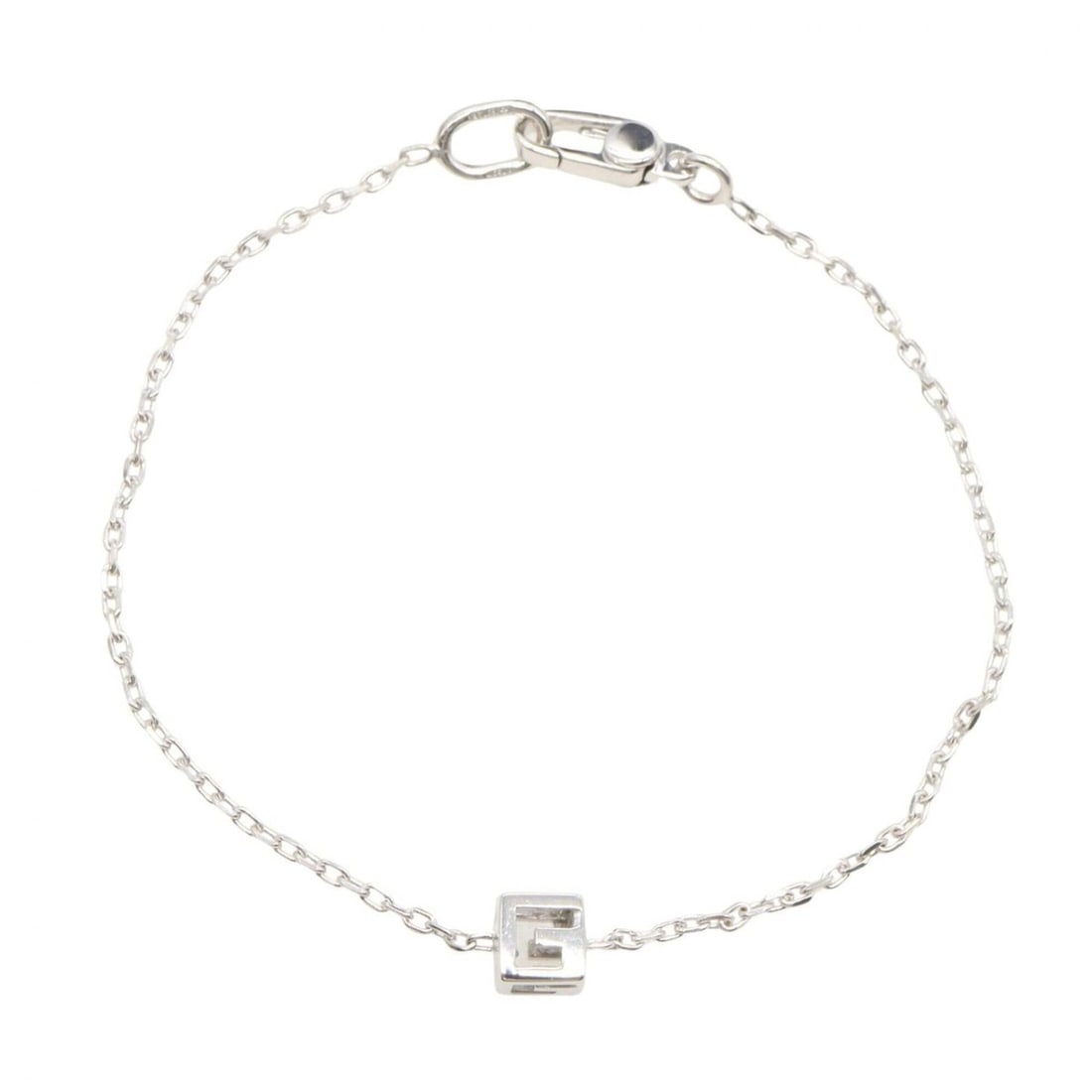 Gucci bracelet, sterling silver (925), men's and women's, tone.: --- Catalog ---Category: SizeLength: 15cm / 5.9''Category: DesignType: Charm braceletColor: SilverGender: Men,WomenMaterial: Silver 925Category: GeneralBrand: Gucci--- Item List ---Section: ConditionR
