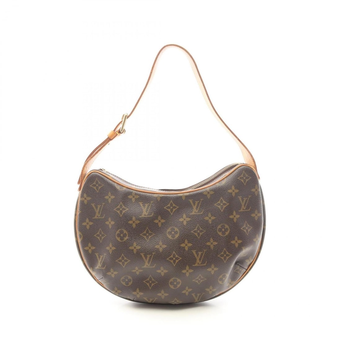 Louis Vuitton Croissant MM Monogram Shoulder Bag/Handbag, Coated Canvas and Leather, Women's, Brown, (1 of 12)