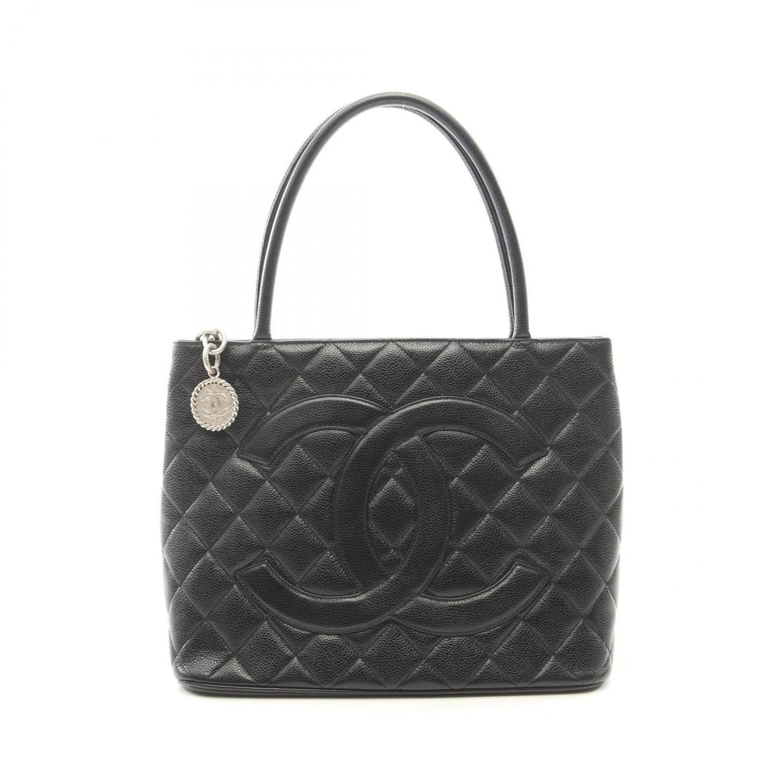 Chanel Reissue Tote Bag, Handbag, Calfskin Leather, Women's, Black (A01804) (1 of 11)