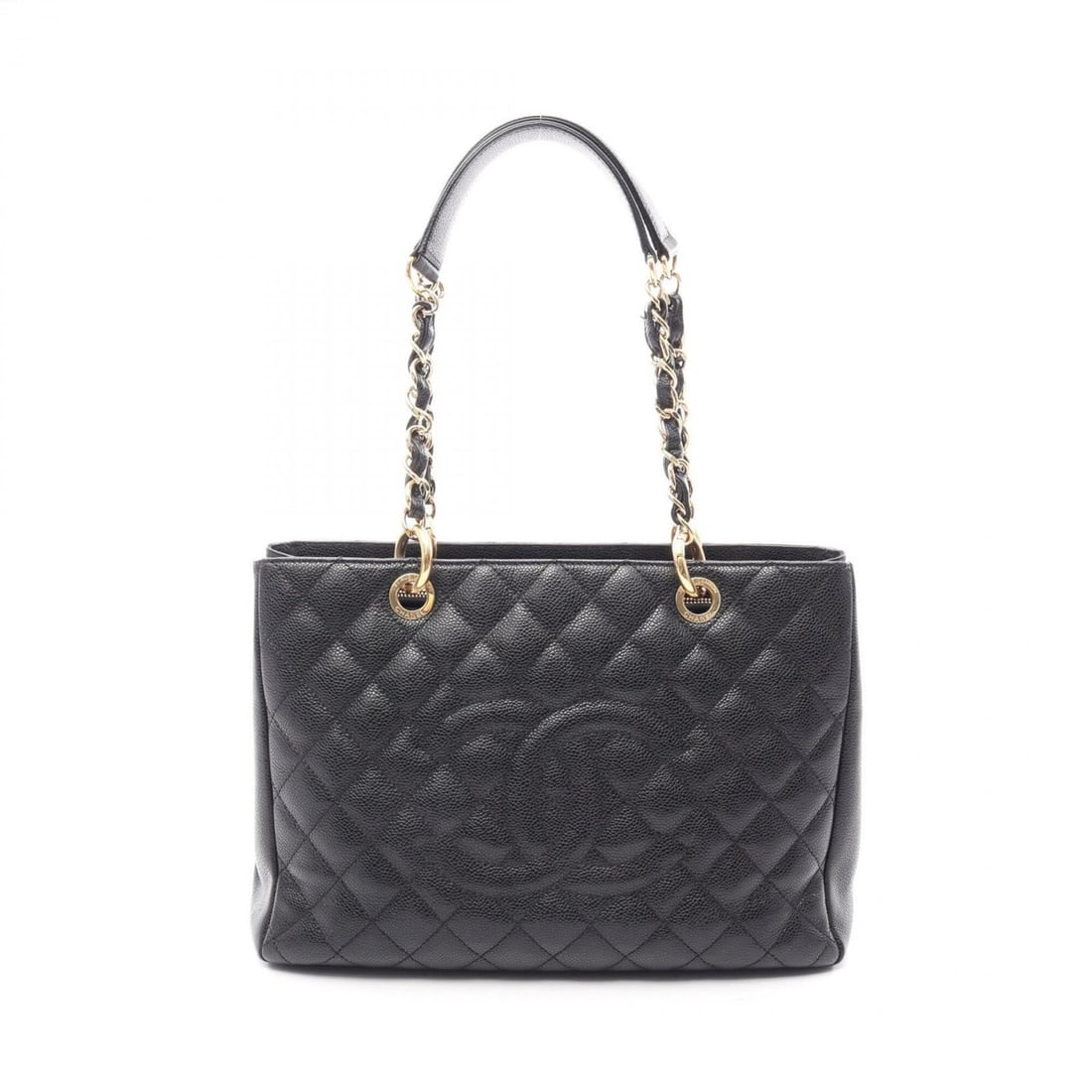 Chanel Matelassé Grand Shopping GST Tote Bag/Handbag, Caviar Leather (Grained Calfskin), Women's, (1 of 10)