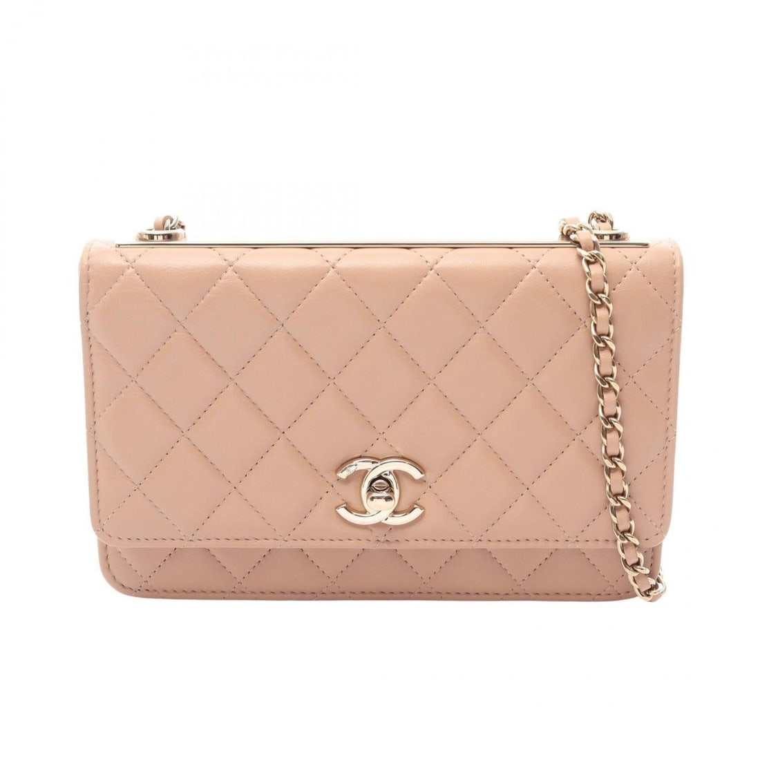 Chanel Trendy CC Shoulder Bag/Handbag, Lambskin Leather, Women's, Beige, A80982: --- Catalog ---Category: SizeSize (HxWxD): 13cm x 19cm x 4cm / 5.11'' x 7.48'' x 1.57''Category: DesignType: Handbag, Shoulder bagColor: BeigeGender: WomenMaterial: Leather Leather/Fur Type: LambskinC
