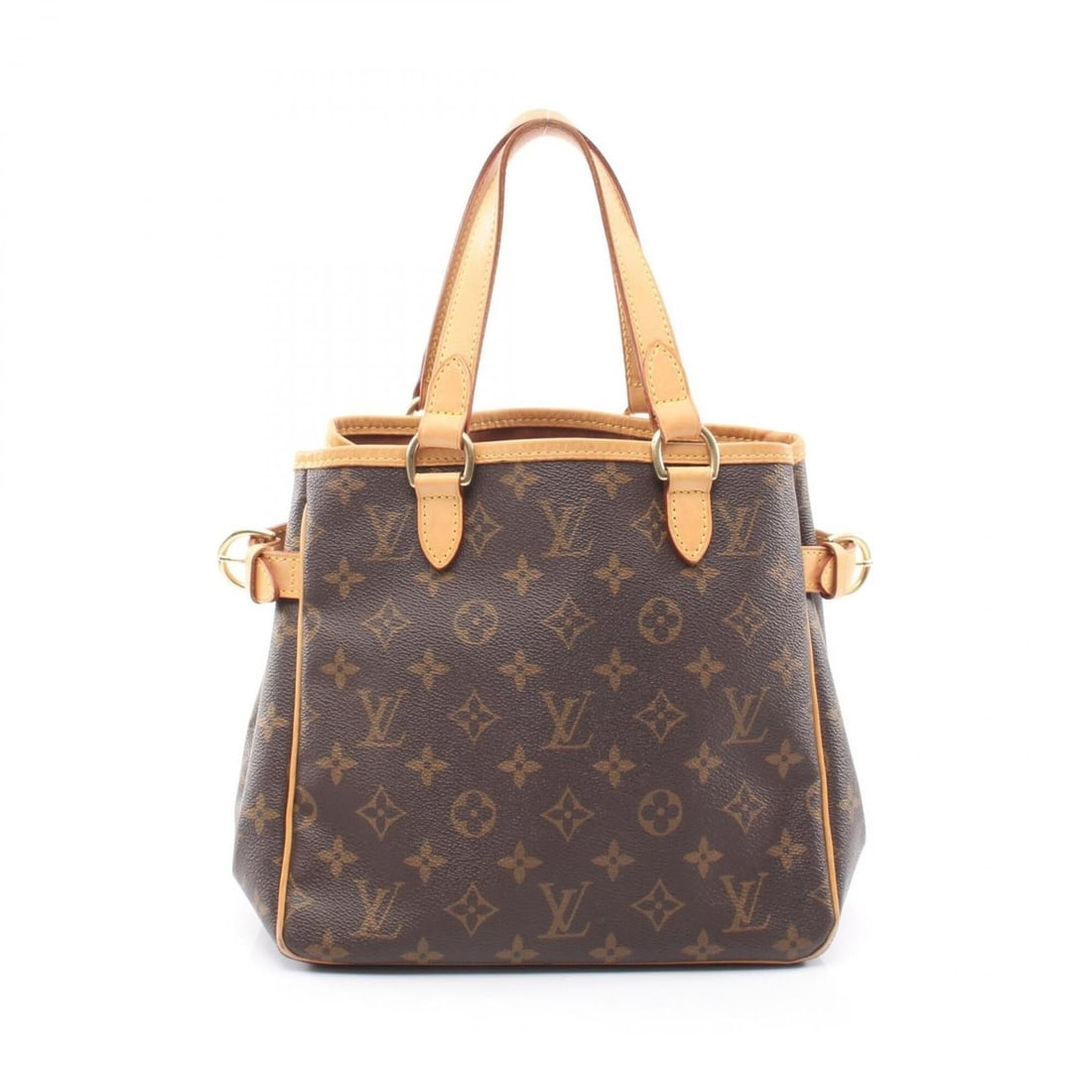 Louis Vuitton Batignolles Handbag, Coated Canvas and Leather, Monogram Pattern, Women's, Brown, (1 of 10)