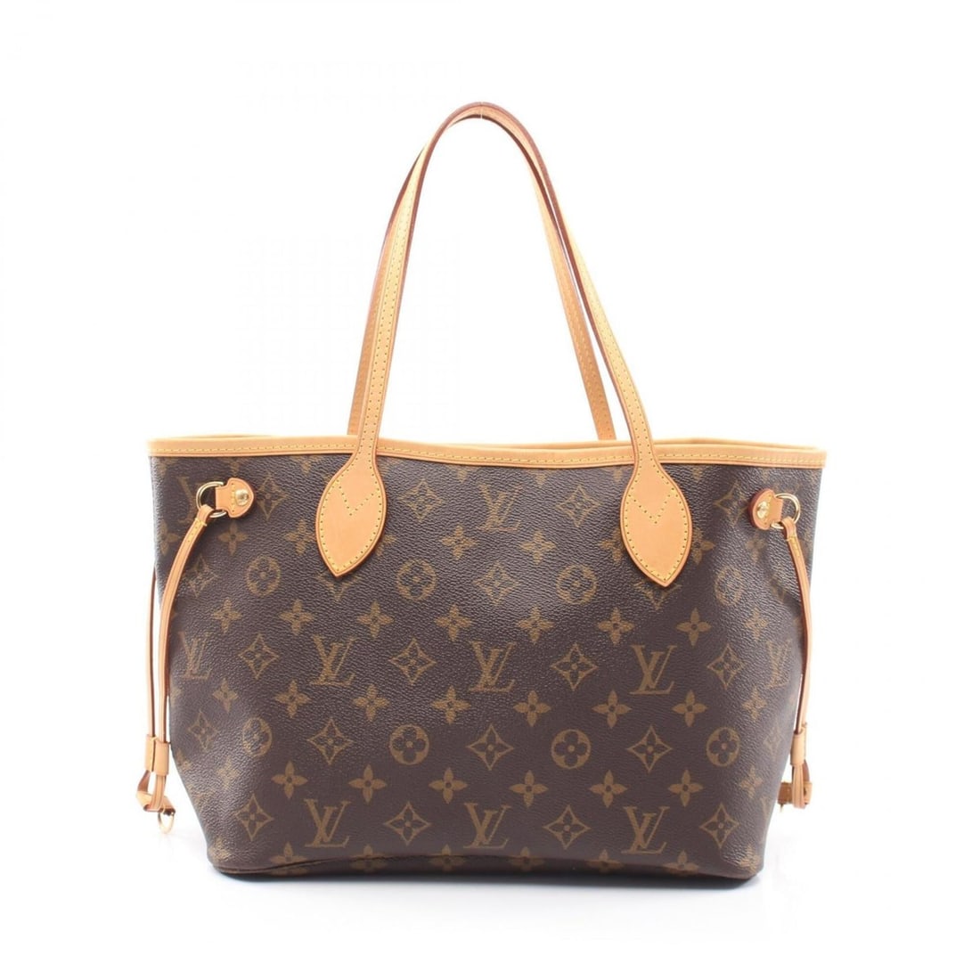 Louis Vuitton Neverfull PM Monogram Tote Bag Handbag, Coated Canvas and Leather, Pattern, Women's, (1 of 10)