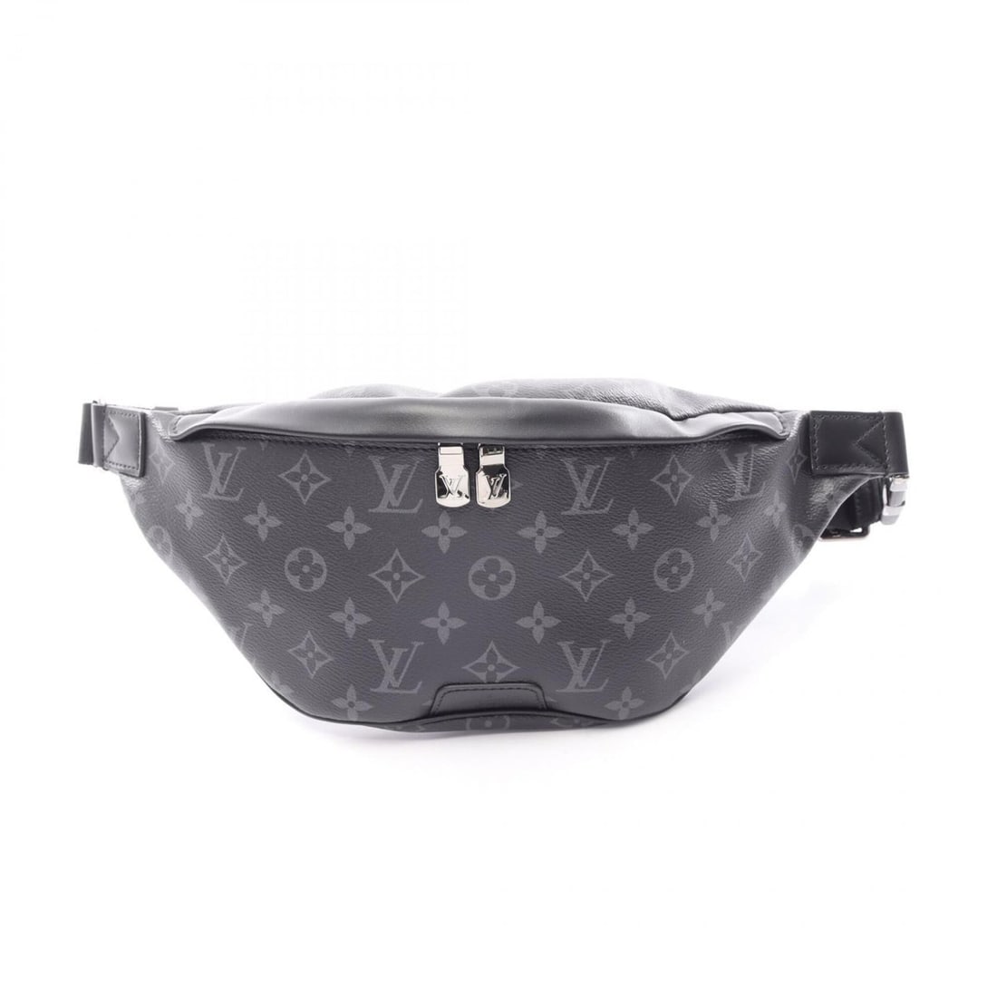 Louis Vuitton Discovery Bumbag PM Waist Bag Body Handbag Coated Canvas Leather Monogram Eclipse: --- Catalog ---Category: SizeSize (HxWxD): 16cm x 17cm x 8cm / 6.29'' x 6.69'' x 3.14''Category: DesignType: Fanny pack, Sling bagColor: Black, Monogram EclipseGender: MenMaterial: Coated canvas , Lea