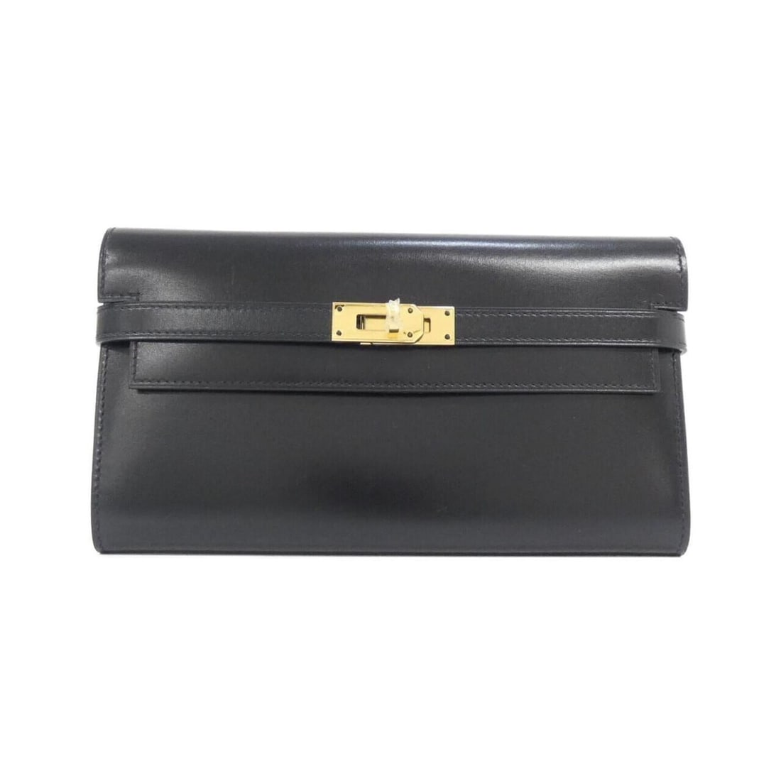 Hermes Kelly Classic 051301CC Wallet: --- Catalog ---Category: SizeSize (HxWxD): 12cm x 20cm x 2cm / 4.72'' x 7.87'' x 0.78''Category: DesignType: Long wallet (bi-fold)Color: BlackGender: WomenMaterial: Box calf leather Category: