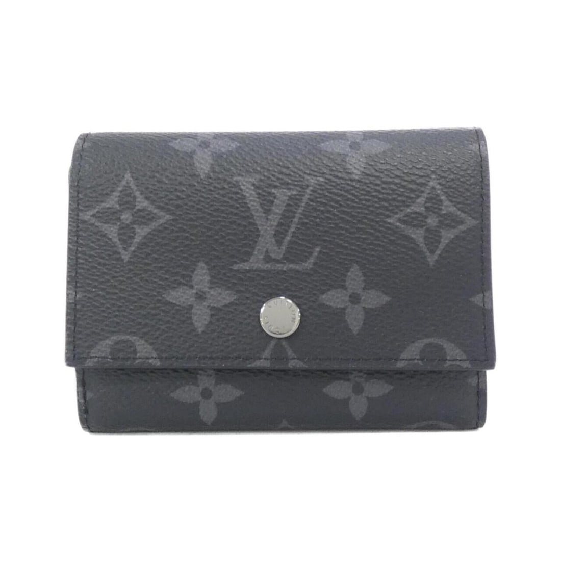Louis Vuitton Monogram Eclipse Victor Wallet M12598: --- Catalog ---Category: SizeSize (HxWxD): 9cm x 11cm x 2.5cm / 3.54'' x 4.33'' x 0.98''Category: DesignType: Wallet (tri-fold)Color: BlackGender: WomenMaterial: Coated canvas Category: GeneralLine: