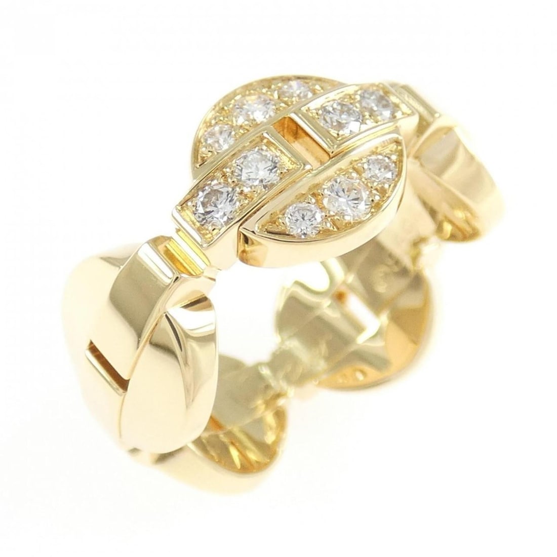 Cartier Imalia 1P Ring: --- Catalog ---Category: SizeWidth: 8.8mm / 0.35''Weight: 10.5g / 0.37oz.JP Size: 11US Size: 6Category: DesignType: Band ringStone: DiamondGender: WomenMaterial: Yellow gold (18K)Category: GeneralBran