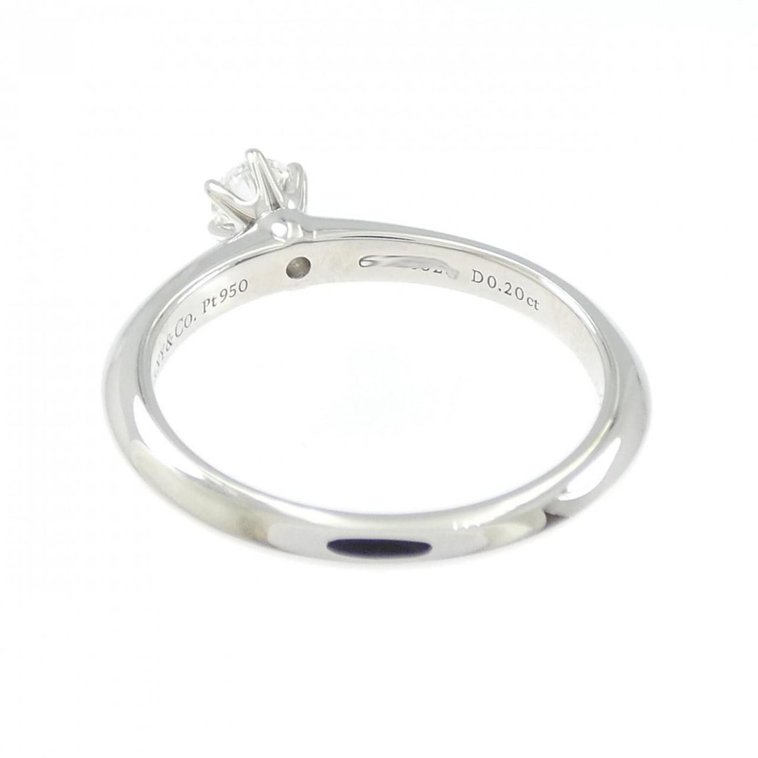 Tiffany Classic Solitaire Ring 0.20CT E VS1 3EXT - 3