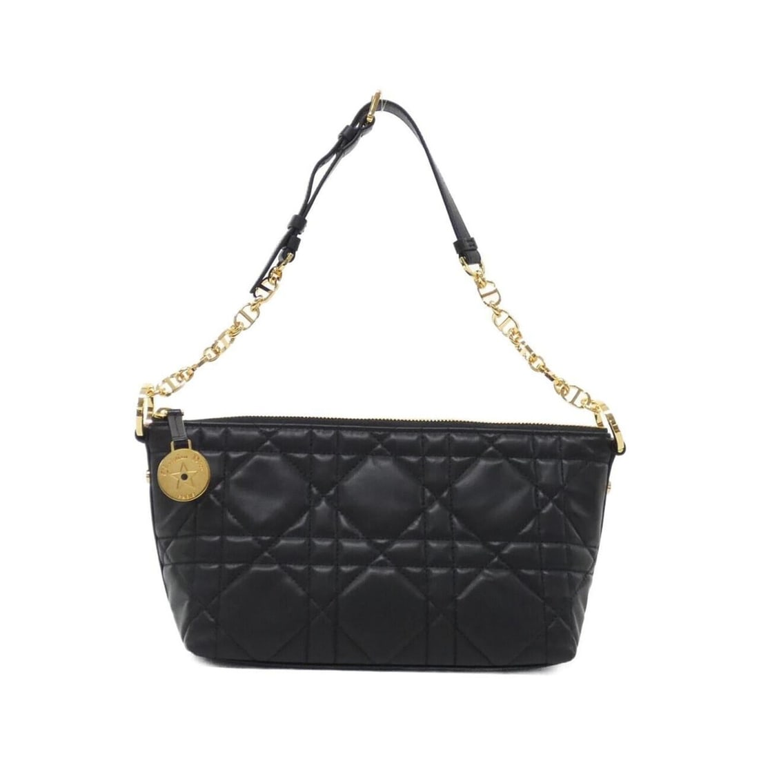 Christian Dior Star S320ZUDBB Shoulder Bag: --- Catalog ---Category: SizeSize (HxWxD): 14.5cm x 28cm x 10cm / 5.7'' x 11.02'' x 3.93''Category: DesignType: Shoulder bagColor: BlackGender: WomenMaterial: Leather Hardware Color: GoldLeather/Fur