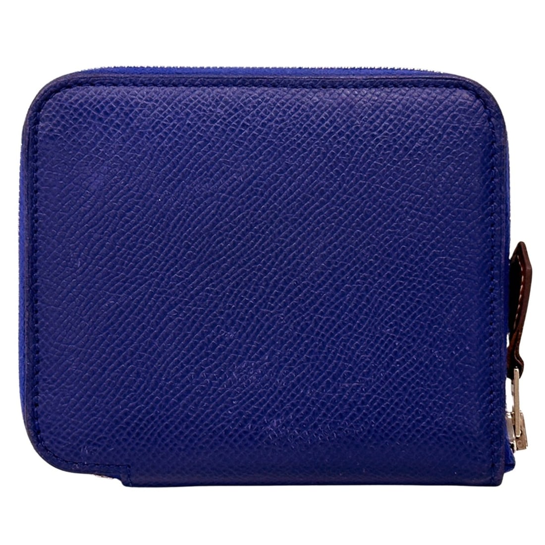 Hermes HERMES Women's Wallet, Brand: Azap Silk In, Bi-fold Veau Epsom Leather, Navy, Silver: --- Catalog ---Category: SizeSize (HxWxD): 9.5cm x 11cm x 1.5cm / 3.74'' x 4.33'' x 0.59''Category: DesignType: Wallet (bi-fold)Color: NavyGender: WomenMaterial: Epsom leather Category: GeneralLine: A
