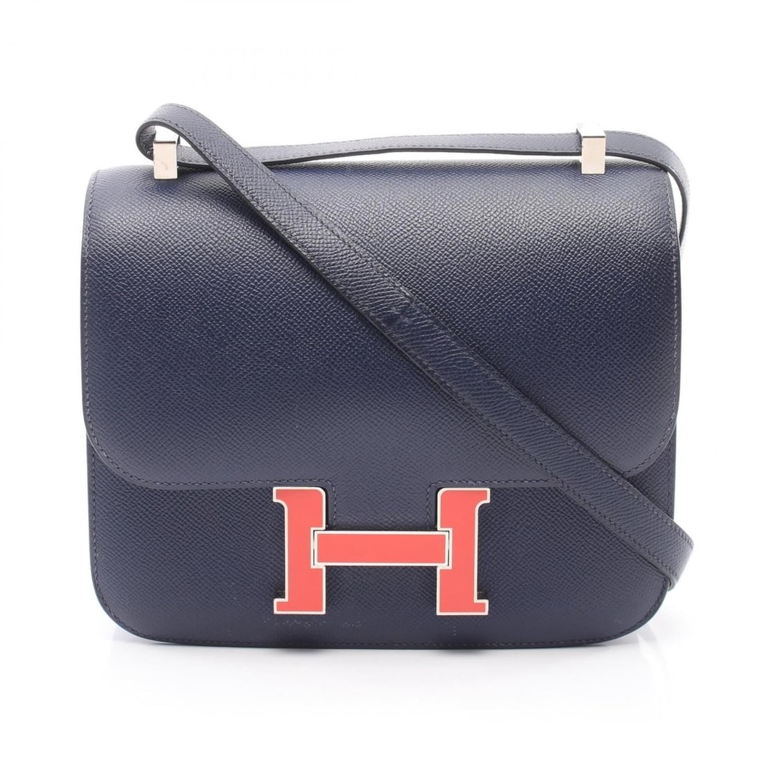 Hermes Constance 3 24 Blue Saphir Combination Hardware Shoulder Bag Handbag Veau Epsom Leather: --- Catalog ---Category: SizeSize (HxWxD): 20cm x 23.5cm x 3cm / 7.87'' x 9.25'' x 1.18''Category: DesignType: Handbag, Shoulder bagColor: Bleu Saphir, NavyGender: WomenMaterial: Epsom leather