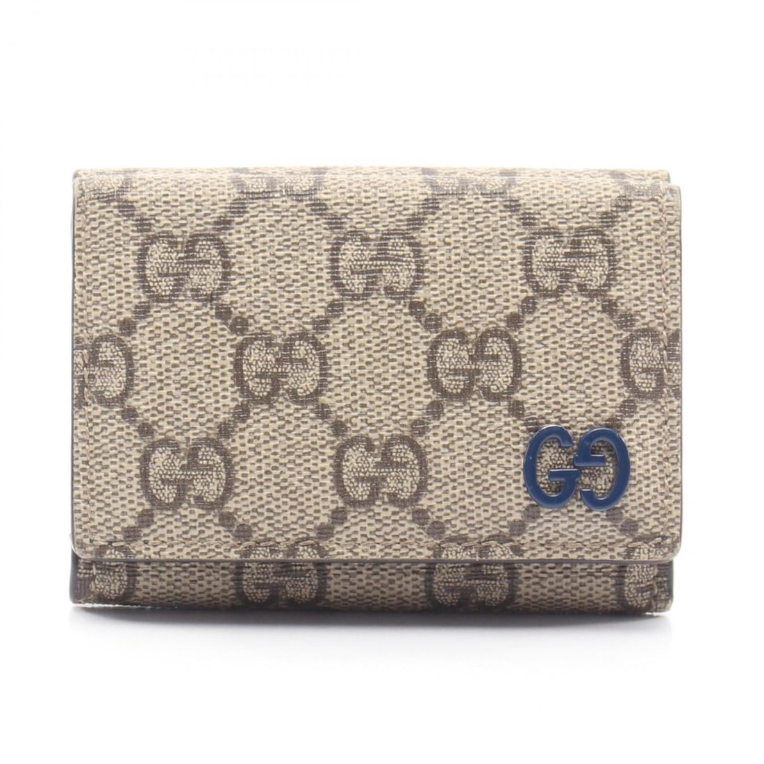 Gucci GG Detail Mini Wallet, Supreme Tri-fold Women's, Beige, 768251: --- Catalog ---Category: SizeSize (HxWxD): 7cm x 9.5cm x 2.5cm / 2.75'' x 3.74'' x 0.98''Category: DesignType: Wallet (tri-fold)Color: BeigeGender: WomenMaterial: PVC Category: GeneralMPN: 768251Brand