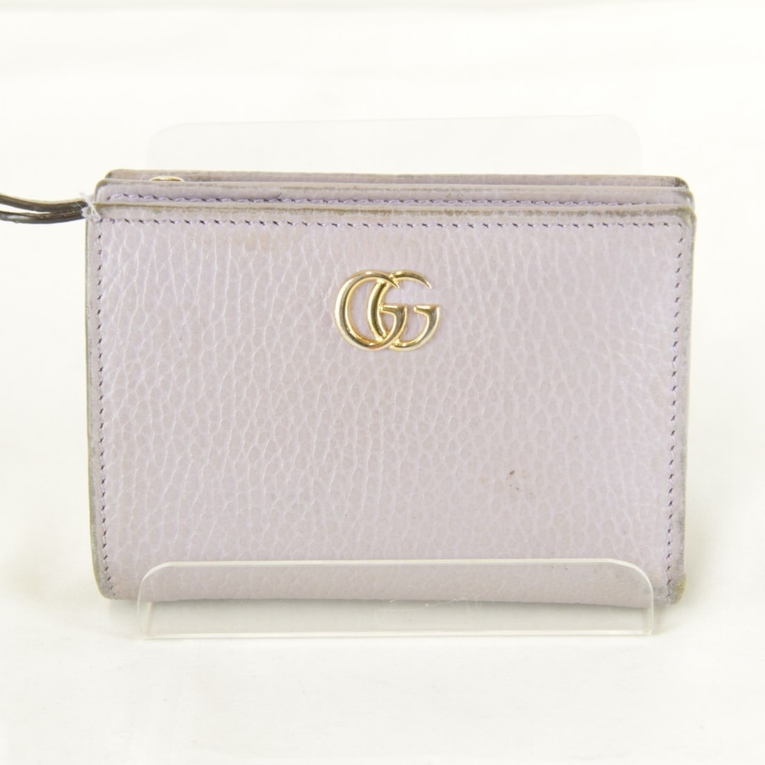 GUCCI 772738?0416 Bi-fold Wallet, Leather, Purple, Women's: --- Catalog ---Category: SizeSize (HxWxD): 8cm x 11.5cm / 3.14'' x 4.52''Category: DesignType: Wallet (bi-fold)Color: PurpleGender: WomenMaterial: Leather Category: GeneralBrand: GucciCountry of