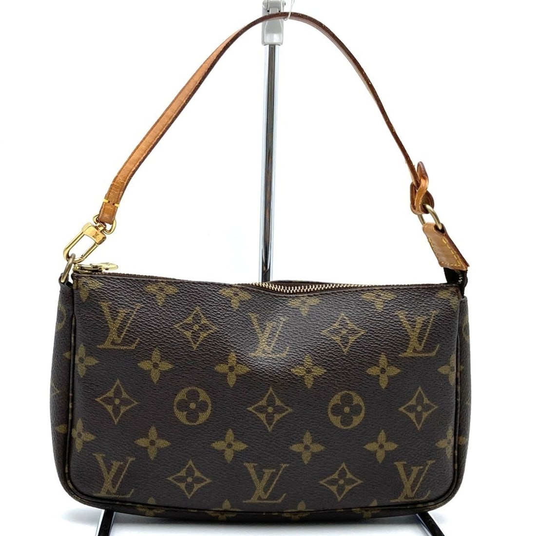 LOUIS VUITTON M40712 Pochette Accessoires Pouch Handbag Monogram Women's (1 of 16)