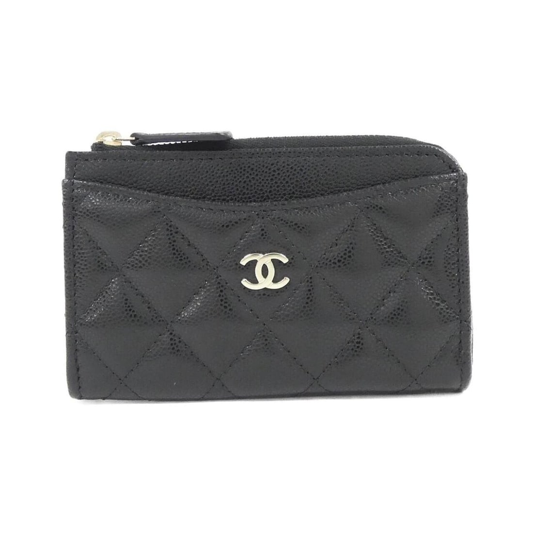Chanel Timeless Classic Line AP3179 Business Card Holder/Card Case: --- Catalog ---Category: DesignType: Business card caseColor: BlackGender: WomenMaterial: Grained Calfskin Category: GeneralBrand: ChanelCategory: Physical PropertiesSize (HxWxD): 8cm x 13cm x 2cm /