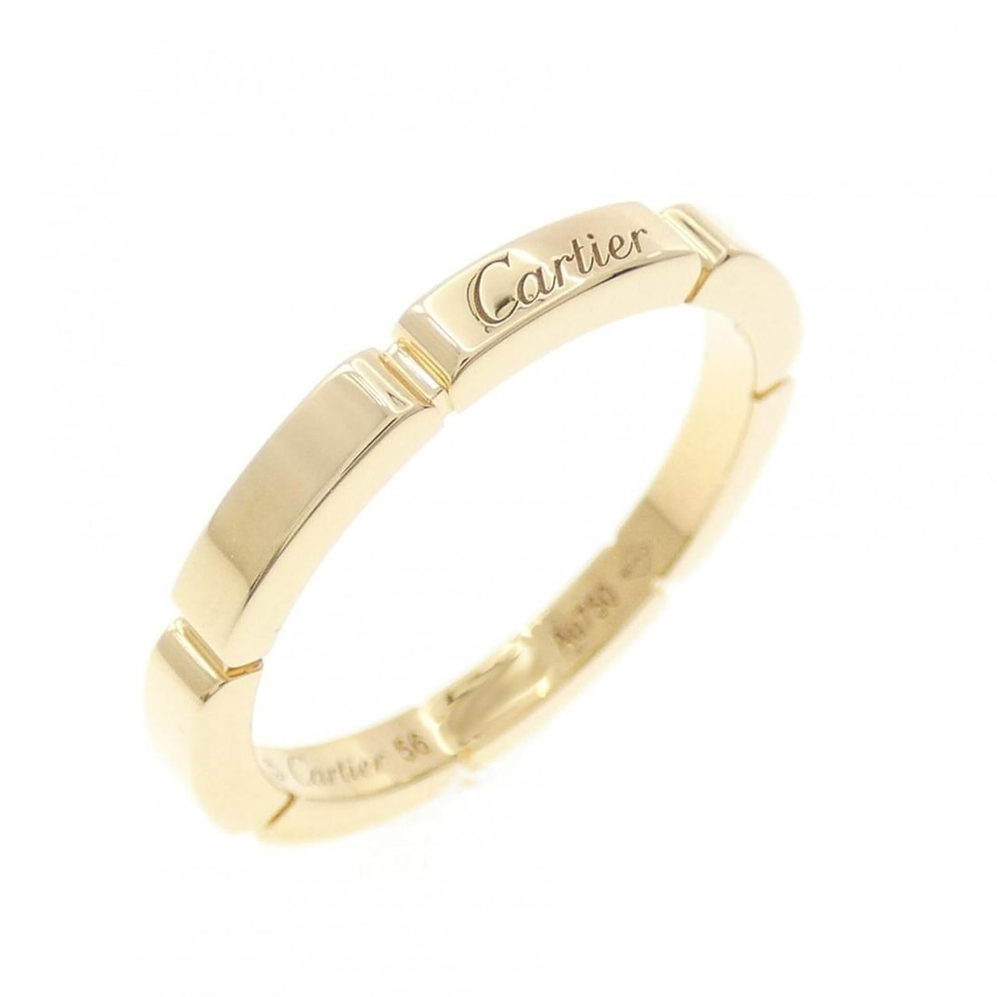 Cartier Maillon Panthère Ring: --- Catalog ---Category: SizeWidth: 2.5mm / 0.1''Weight: 4.4g / 0.15oz.JP Size: 16US Size: 8Category: DesignType: Band ringGender: WomenMaterial: Yellow gold (18K)Category: GeneralBrand: Cartier--- It