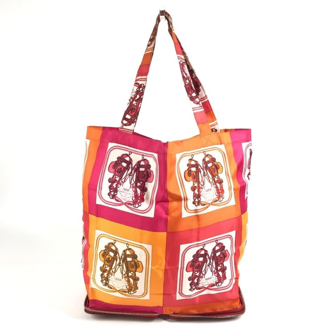 HERMES Hermes Bag Eco Foldable Silky Pop Tote Handbag Shoulder Silk Leather Women's Red: --- Catalog ---Category: SizeSize (HxWxD): 13cm x 14cm / 5.11'' x 5.51''Category: DesignType: Eco-bag, Handbag, Shoulder bag, Tote bagColor: Red colorGender: WomenMaterial: Silk , Leather Category: Ge