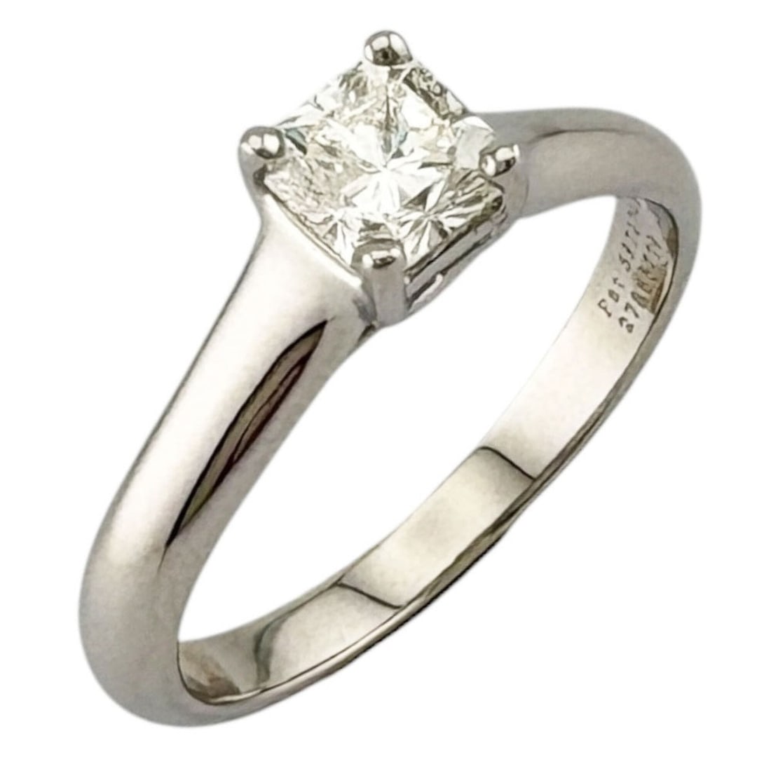 Tiffany & Co. Lucida Ring, 1 Pt950 Platinum, 0.45ct Diamond, Women's Ring.: --- Catalog ---Category: PackNumber in Pack: 1Category: SizeJP Size: 11US Size: 6Category: DesignType: Band ringColor: PlatinumStone: DiamondGender: WomenMaterial: Platinum 950Weight (ct.): 0.45Catego