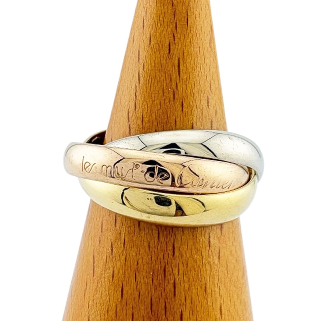 Cartier Trinity Ring, 1, 18K Yellow Gold, 51ct, Women's, CARTIER (1 of 16)