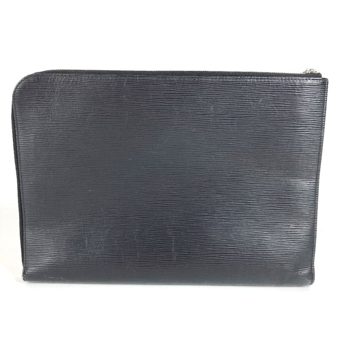 LOUIS VUITTON M64153 Epi Pochette Jour GM NM Second Bag Clutch Leather Men's Women's Noir Black (1 of 13)