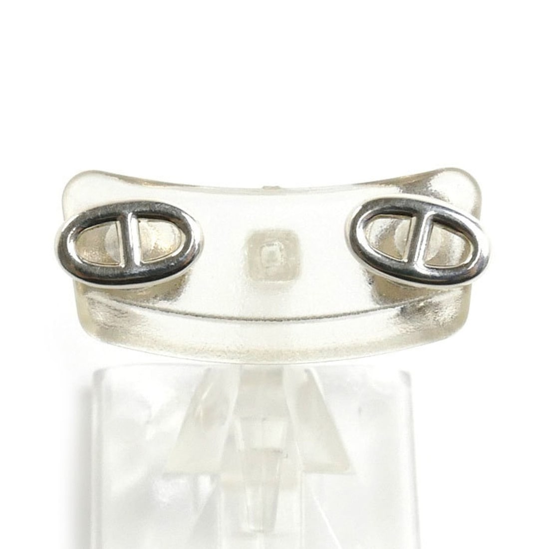 HERMES Sterling Silver 925 Chaine d'Ancre Farandole TPM Earrings 1.9g Women's: --- Catalog ---Category: SizeSize (HxWxD): 5.80mm x 9.60mm / 0.23'' x 0.38''Category: DesignType: Stud earringsGender: WomenMaterial: Silver 925Category: GeneralBrand: HermesCountry of Origin: France-
