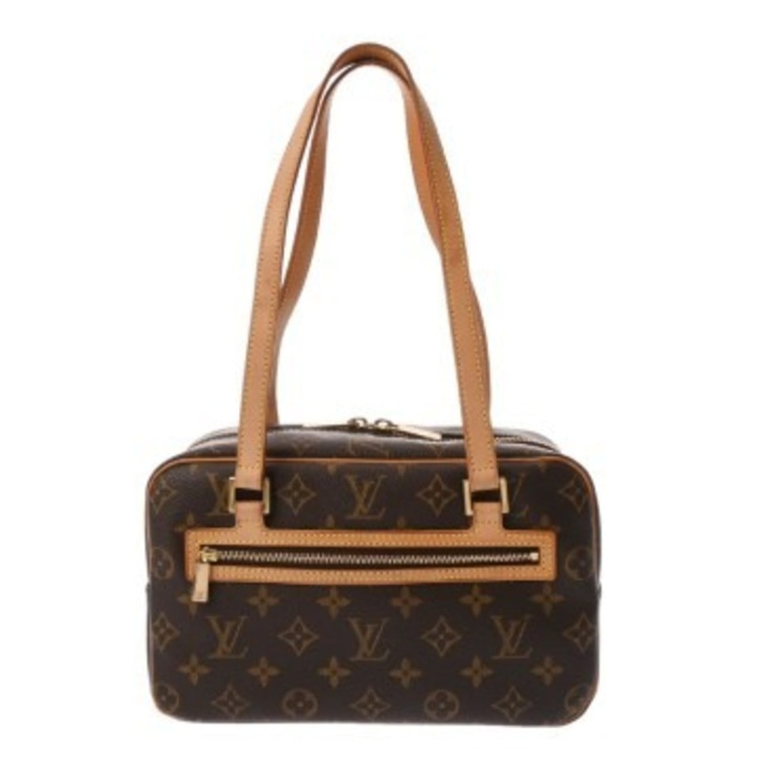 LOUIS VUITTON Louis Vuitton Monogram Cite MM Brown M51182 Women's Canvas Handbag AB Rank Used Ginzo (1 of 17)