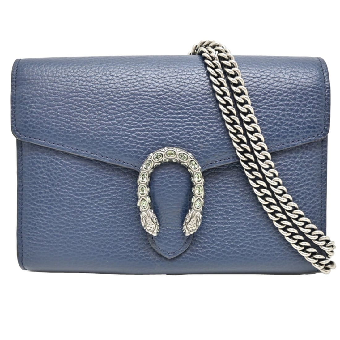 Gucci Dionysus Women's Shoulder Bag 401231 Calfskin Navy: --- Catalog ---Category: SizeSize (HxWxD): 14.5cm x 20cm x 4cm / 5.7'' x 7.87'' x 1.57''Category: DesignType: Shoulder bagColor: NavyGender: WomenMaterial: Leather Leather/Fur Type: CalfskinCategory: 