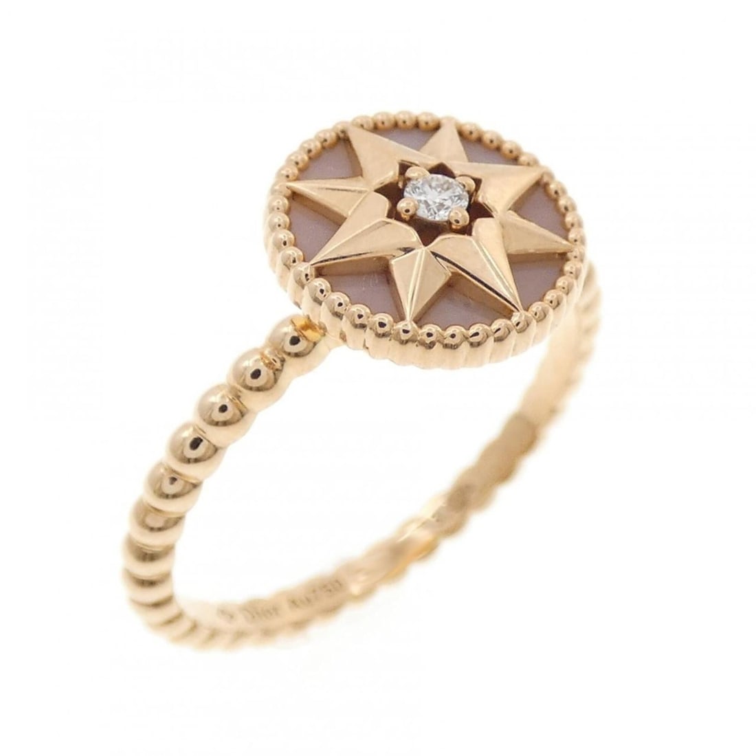 Christian Dior Rose des Vins Ring: --- Catalog ---Category: SizeWidth: 9.9mm / 0.39''Weight: 3g / 0.1oz.JP Size: 12.5US Size: 6.5Category: DesignType: Band ringStone: Diamond, OpalGender: WomenMaterial: Pink gold (18K)Category: General