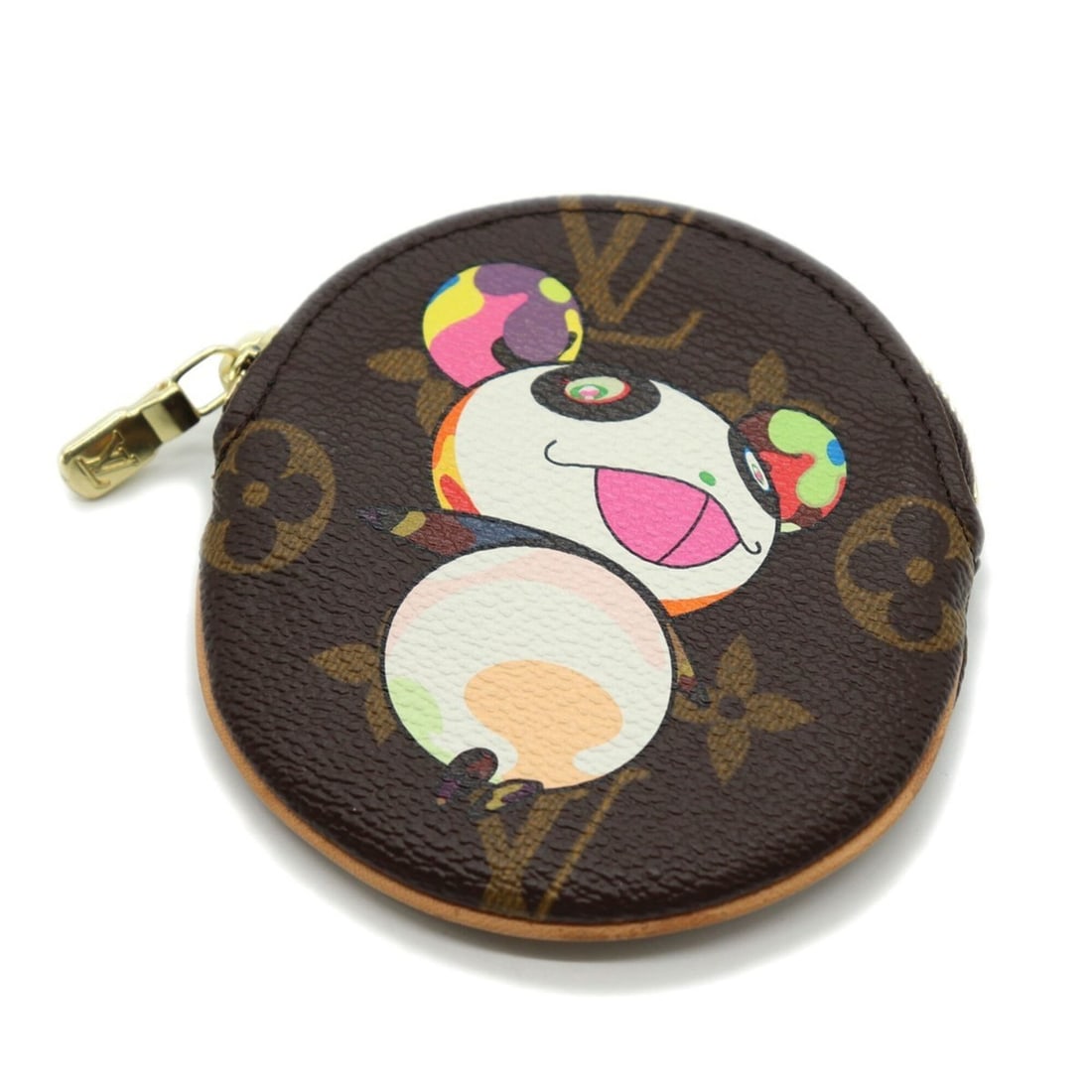 LOUIS VUITTON Louis Vuitton Portemonnaie Long M61928 Coin Case Petit Panda Takashi Murakami: --- Catalog ---Category: SizeWeight: 37g / 1.3oz.Size (HxWxD): 10cm x 9cm x 1.5cm / 3.93'' x 3.54'' x 0.59''Category: DesignType: Chain/Shoulder walletColor: Brown, Monogram, Monogram PandaGender: Wom