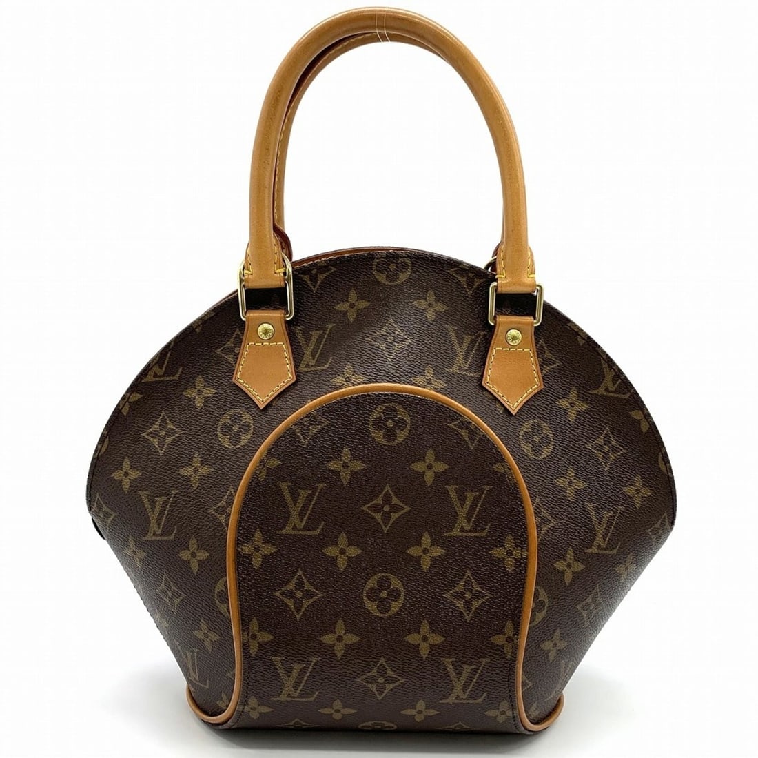 LOUIS VUITTON Ellipse PM M51127 Handbag, Monogram Canvas, Brown, Women's/Men's: --- Catalog ---Category: SizeSize (HxWxD): 25cm x 33cm x 14cm / 9.84'' x 12.99'' x 5.51''Handle Length: 35cm / 13.77''Category: DesignType: HandbagColor: Brown, MonogramGender: Men,WomenClosure: Zippe