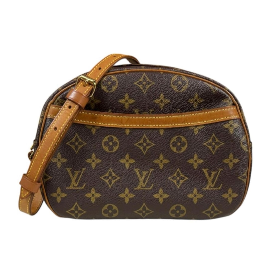 Louis Vuitton Blois Monogram Shoulder Bag, Canvas M51221 Brown, Women's LOUIS VUITTON: --- Catalog ---Category: SizeSize (HxWxD): 18cm x 24cm x 11cm / 7.08'' x 9.44'' x 4.33''Category: DesignType: Shoulder bagColor: BrownGender: WomenMaterial: Monogram , Canvas Category: GeneralMPN: M51