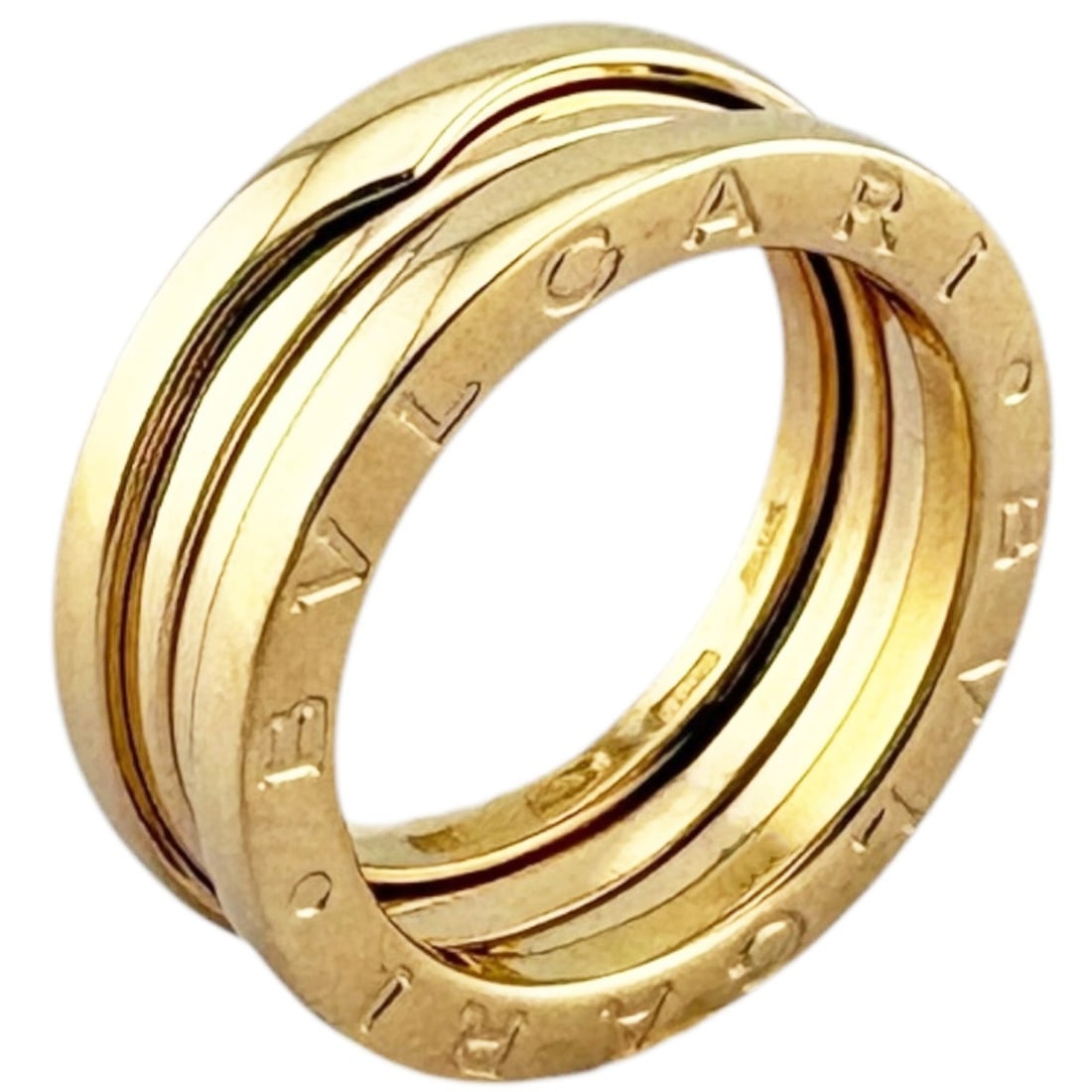 BVLGARI B.zero1 3-band ring, BVLGARI, 18K yellow gold, women's ring. (1 of 8)