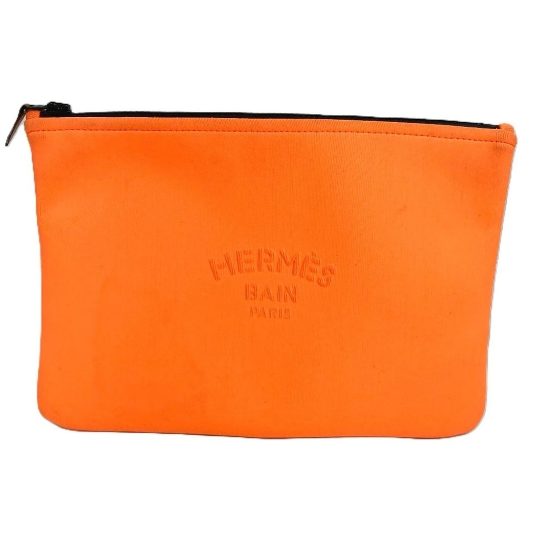 HERMES NeoBain MM Clutch Bag, Multi-Pouch, Makeup Pouch, Handbag, Polyamide, Men's, Women's, Orange (1 of 10)