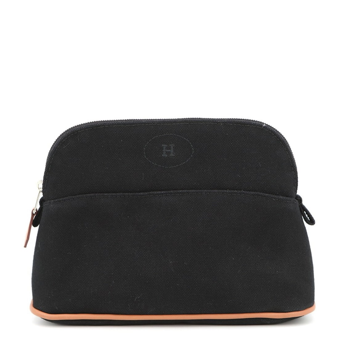 Hermes handbag pouch Bolide PM black cotton HERMES: --- Catalog ---Category: SizeSize (HxWxD): 14cm x 20cm x 6.5cm / 5.51'' x 7.87'' x 2.55''Category: DesignType: Handbag, PouchColor: BlackGender: WomenMaterial: Canvas Category: GeneralBrand: HermesCou