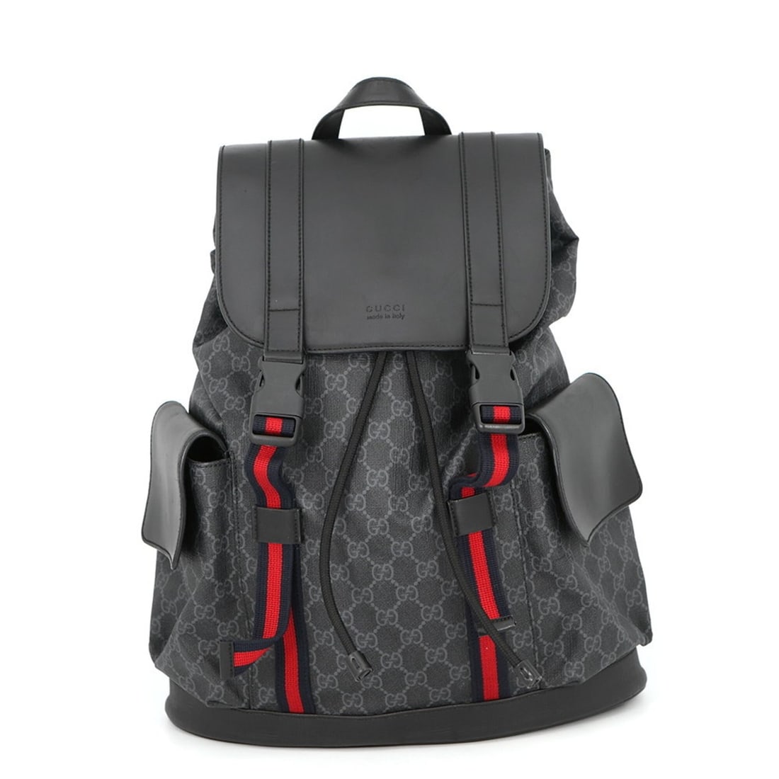 Gucci GG Supreme Backpack 495568 GUCCI Handbag Black (1 of 14)