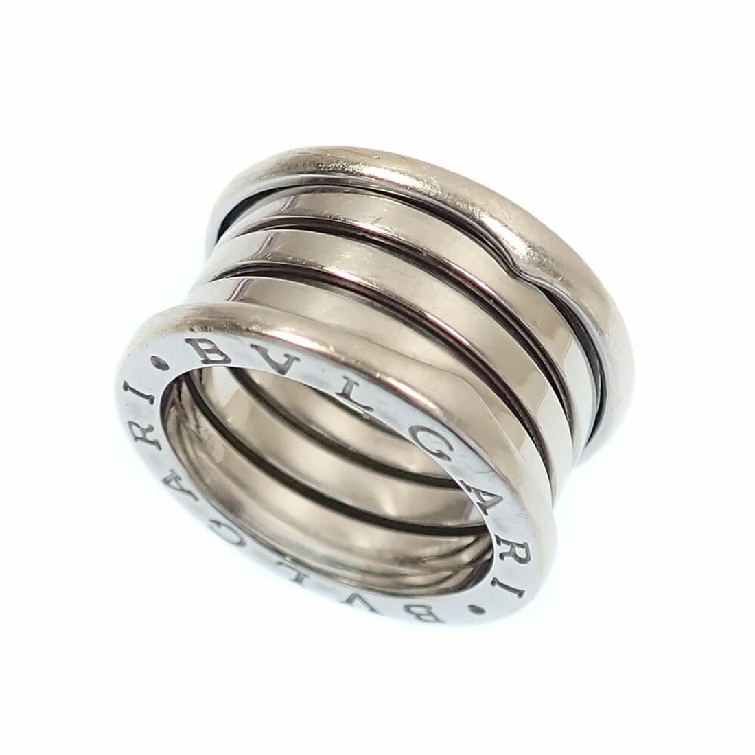 Bvlgari B.zero1 Ring for Women, 18K White Gold, Size 11 (#51), 10.9g, Gold 750, B-ZERO1: --- Catalog ---Category: SizeJP Size: 11US Size: 6Category: DesignType: Band ringColor: White goldGender: WomenMaterial: White gold (18K)Category: GeneralLine: B.zero1Brand: BvlgariCountry of Origin: 