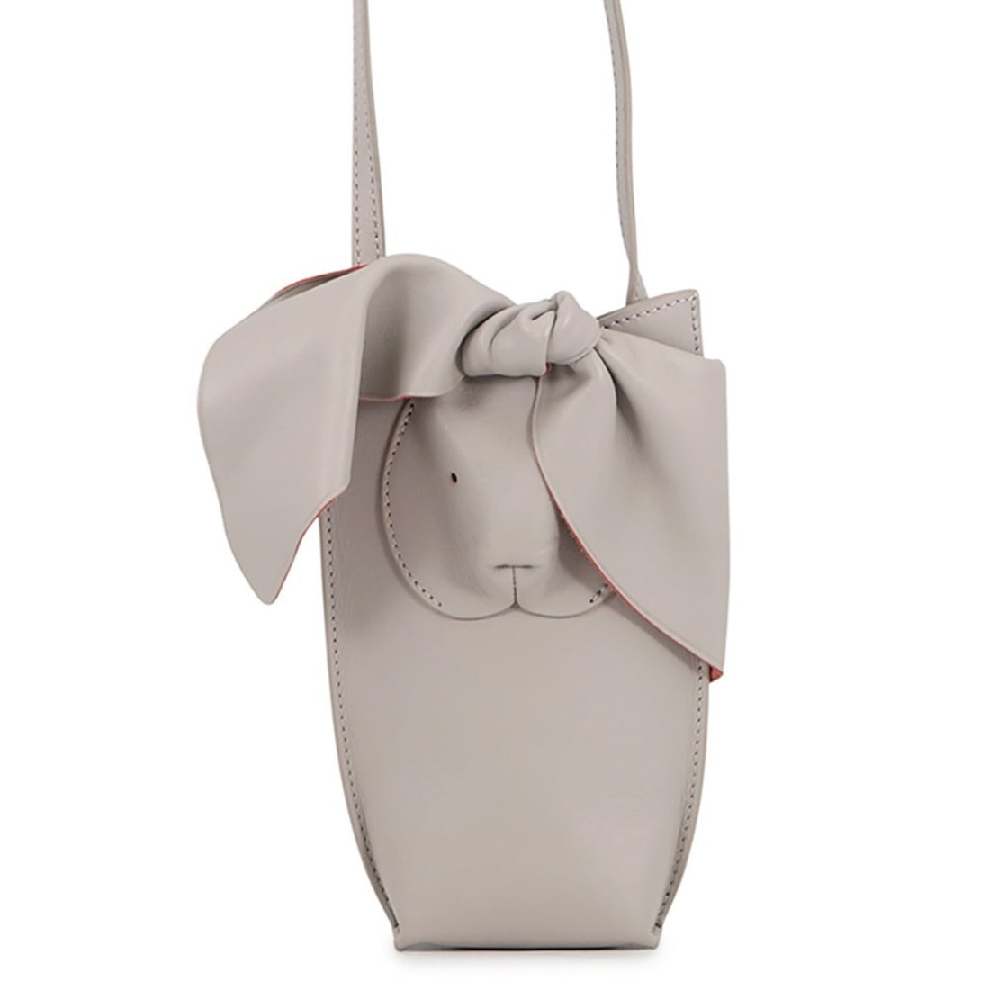 Loewe shoulder bag, bunny pocket, leather, C623W48X01, LOEWE pochette, handbag,: --- Catalog ---Category: SizeSize (HxWxD): 19.5cm x 8cm x 4.5cm / 7.67'' x 3.14'' x 1.77''Category: DesignType: Handbag, Pochette, Shoulder bagColor: GrayGender: WomenMaterial: Leather Category: Gener