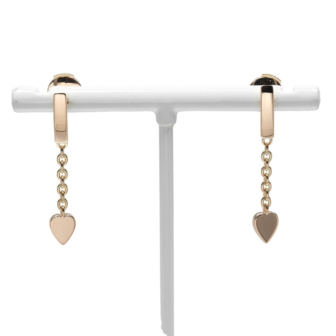 Cartier Mon Amour Earrings, 18K Pink Gold, Approx. 3.92g: --- Catalog ---Category: SizeSize (HxWxD): 32.60mm x 5.00mm / 1.28'' x 0.20''Category: DesignType: Chain earringsColor: Pink goldGender: WomenMaterial: Pink gold (18K)Category: GeneralBrand: Cartier--