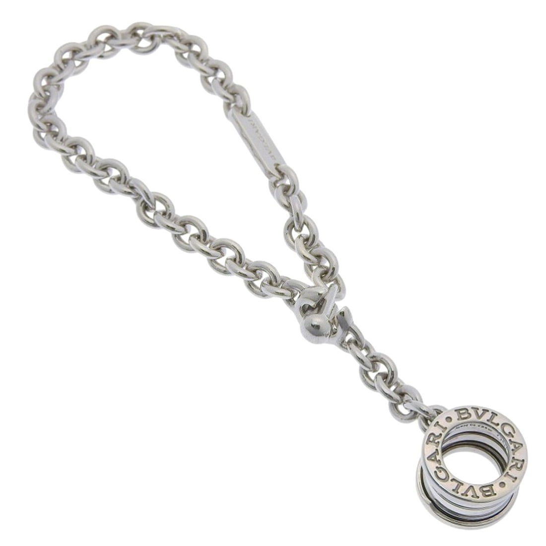 BVLGARI B-zero1 Keychain/Key Charm, Sterling Silver 925, Silver, B-zero1, Unisex (1 of 6)